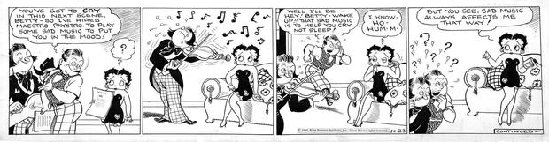 A short item promoting PBS' Black History Month programming suggested the Betty  Boop cartoon charact