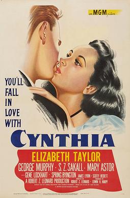 <i>Cynthia</i> (film) 1946 film by Robert Zigler Leonard