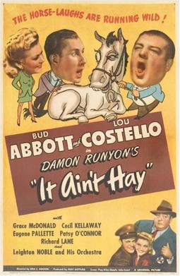 <i>It Aint Hay</i> 1943 film by Erle C. Kenton