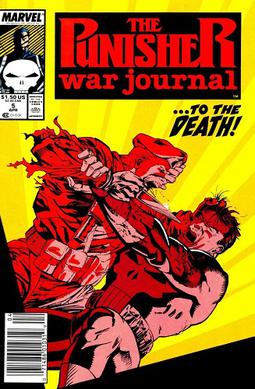 The Punisher War Journal #4 March 1989 Marvel Comics 