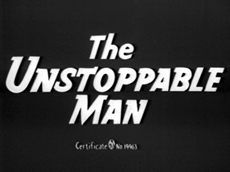 <i>The Unstoppable Man</i> 1960 British film by Terry Bishop