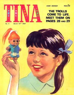 <i>Tina</i> (comics) British weekly girls comic