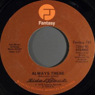 <span class="mw-page-title-main">Always There (Side Effect song)</span>