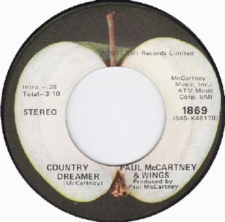 <span class="mw-page-title-main">Country Dreamer</span> 1973 single by Paul McCartney & Wings