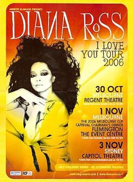 <span class="mw-page-title-main">I Love You Tour</span> 2006–08 concert tour by Diana Ross