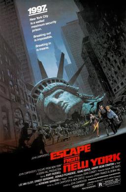 Escape from New York movie poster