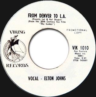 <span class="mw-page-title-main">From Denver to L.A.</span> 1970 single by Elton John