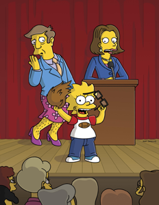 the simpsons gender bender