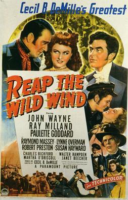 <i>Reap the Wild Wind</i> 1942 adventure color film made in USA