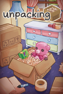 <i>Unpacking</i> (video game) 2021 video game