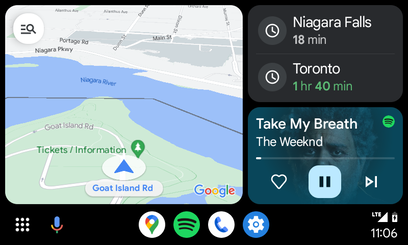 Android Auto Gets CarPlay-Like Split-Screen Home Screen Layout: All New  Features Announced At Google I/O 2022