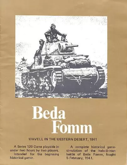 <i>Beda Fomm</i> (wargame) Board wargame