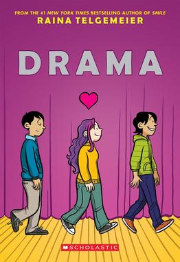 <i>Drama</i> (graphic novel) Book by Raina Telgemeier