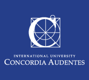 Internasional Universitas Concordia Audentes logo.png