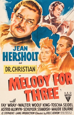 <i>Melody for Three</i> 1941 film by Erle C. Kenton