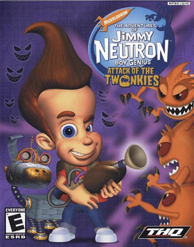 La Aventuroj de Jimmy Neŭtrono-Knabo-Geniulo - Atako de la Twonkies Coverart.png