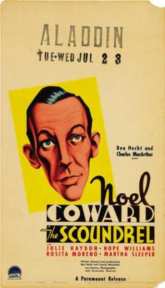 <i>The Scoundrel</i> (1935 film) 1935 film by Ben Hecht, Charles MacArthur