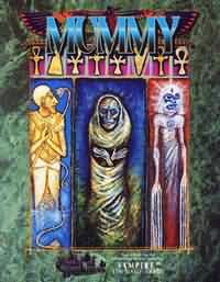 Mummy (Vampire: The Masquerade) 1st edition cover Wod mummy1st c.jpg