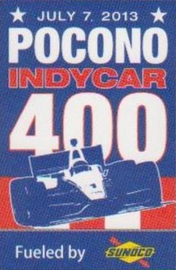 <span class="mw-page-title-main">2013 Pocono IndyCar 400</span> Motor car race