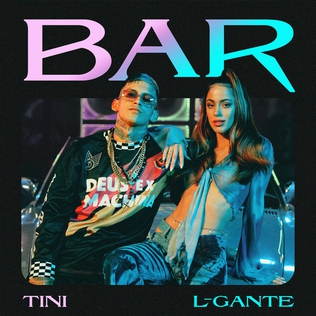 Bar (song) 2021 single by TINI featuring L-Gante