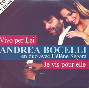 <span class="mw-page-title-main">Vivo per lei</span> 1997 single by Andrea Bocelli