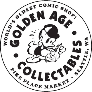 <span class="mw-page-title-main">Golden Age Collectables</span> Shop at Pike Place Market in Seattle, Washington, U.S.