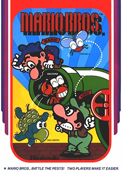 Picture of a game: Mario Bros.