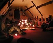 Evening prayer in the Quiet Room. Photo-quietroom.jpg