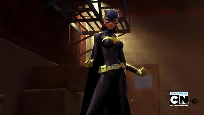 Batgirl as depicted in Batman: The Brave and the Bold.