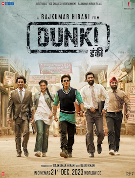 <i>Dunki</i> (film) 2023 Indian film by Rajkumar Hirani