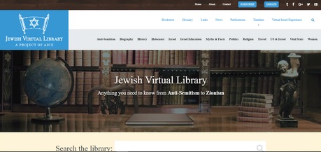 File:Jewish Virtual Library website screenshot.png