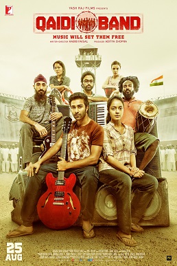 <i>Qaidi Band</i> 2017 film directed by Habib Faisal