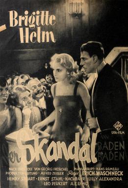 <i>Scandal in Baden-Baden</i> 1929 film