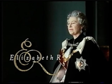 Title screen of Elizabeth R, A Year in the Life of the Queen (1992).jpg