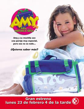 <i>Amy, la niña de la mochila azul</i> Mexican telenovela