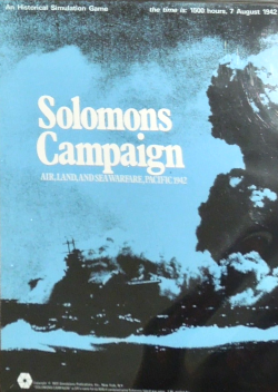 <i>Solomons Campaign</i> (wargame) 1973 World War II board wargame