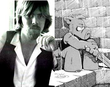Dave Sim proselytized self-publishing and creators' rights while pushing artistic boundaries with his series, Cerebus.