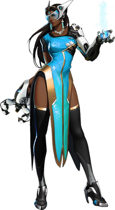 <span class="mw-page-title-main">Symmetra</span> Fictional character in the 2016 video game Overwatch