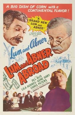 <i>Lum and Abner Abroad</i> 1956 American film