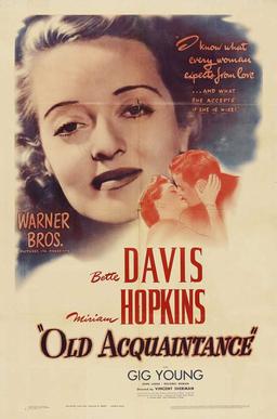 <i>Old Acquaintance</i> 1943 film by Vincent Sherman