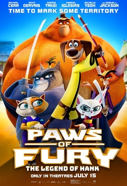 <i>Paws of Fury: The Legend of Hank</i> 2022 animated film