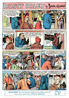 <i>Rusty Riley</i> American comic strip by Frank Godwin and Rod Reed