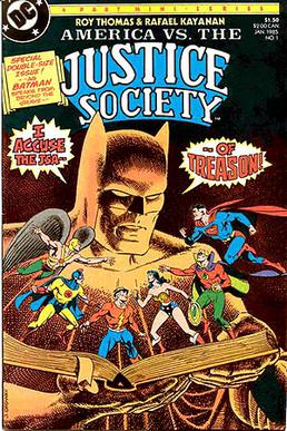 <i>America vs. the Justice Society</i> Four-part comic book series