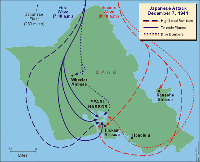 pearl harbor today map