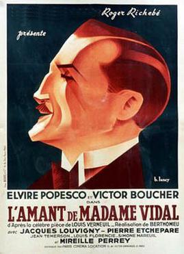 <i>The Lover of Madame Vidal</i> 1936 film