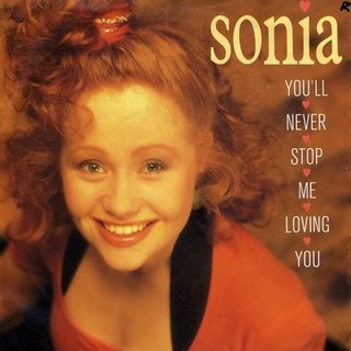 Youll Never Stop Me Loving You 1989 single by Sonia