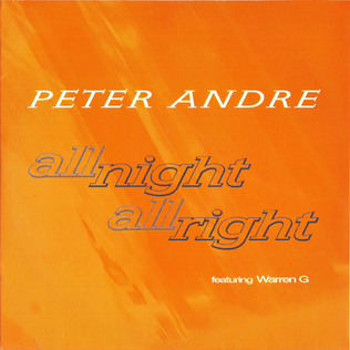 <span class="mw-page-title-main">All Night, All Right</span> 1998 single by Peter Andre