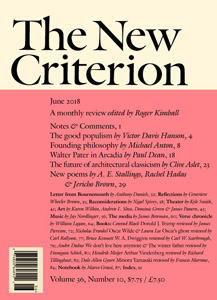 <i>The New Criterion</i> American literary magazine