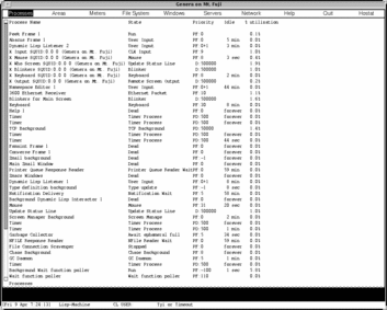 A view of running processes in a Symbolics machine X-peek.gif