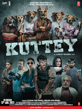 <i>Kuttey</i> 2023 Indian Hindi-language action thriller film